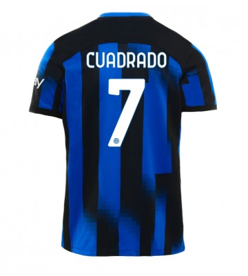Inter Milan Juan Cuadrado #7 Koszulka Podstawowych 2023-24 Krótki Rękaw